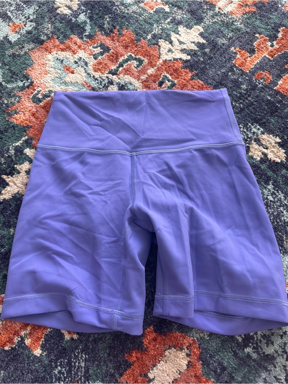 lululemon athletica Lavender High-Waist Bike Shorts